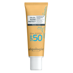 Algologie Soleil Marin Protect visage Fluide Solaire prévention taches SPF50 - 40ml
