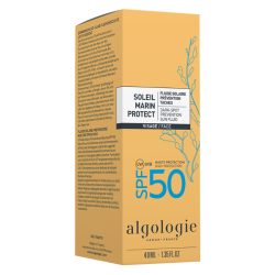 Algologie Soleil Marin Protect visage Fluide Solaire prévention taches SPF50 - 40ml