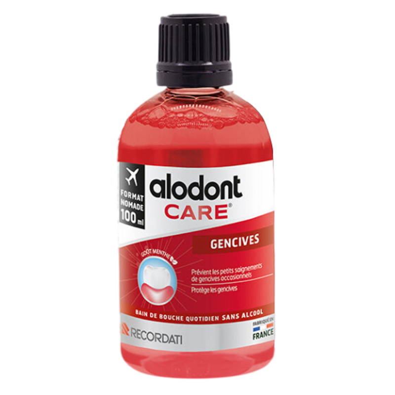 Alodont Care Gencives bain de bouche quotidien sans alcool 100ml