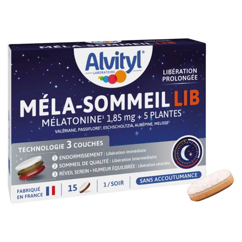 Alvityl Méla-Sommeil Lib 30 comprimés