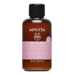 Apivita Intimate Gel nettoyant quotidien doux pour zone intime 75ml