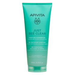 Apivita Just Bee Clear Gel nettoyant purifiant 200ml