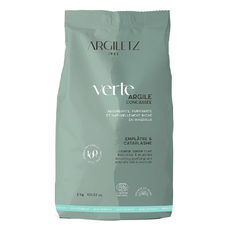 Argiletz Argile Verte Concassée 3kg