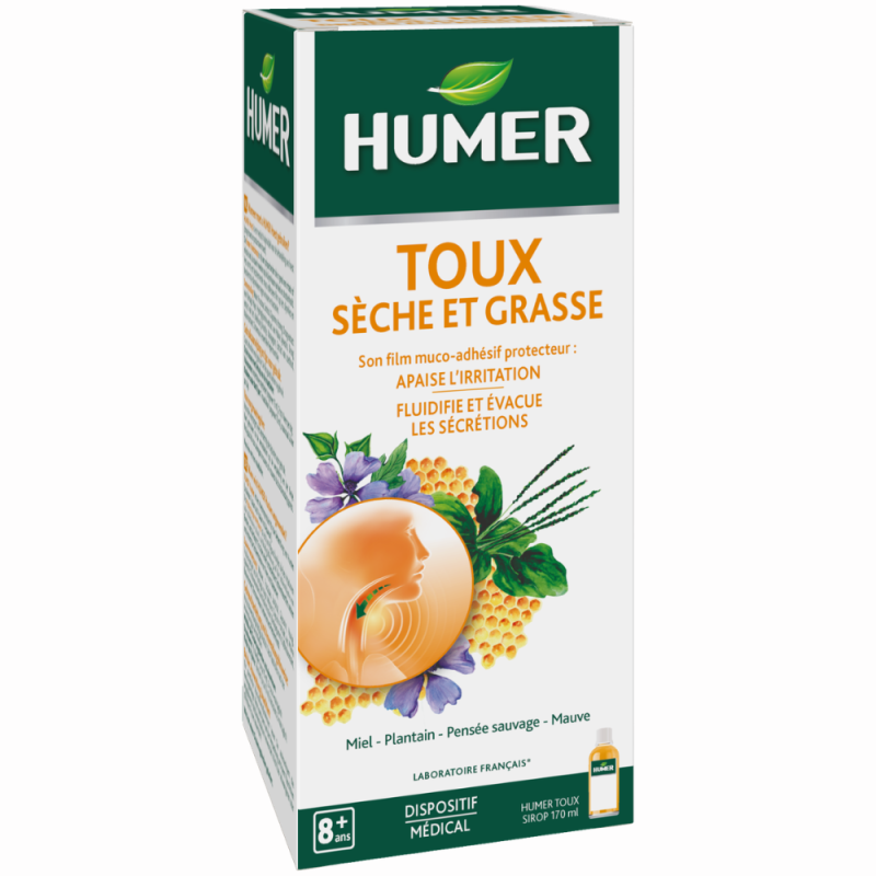 Humer Toux Sèche et Grasse sirop 170ml