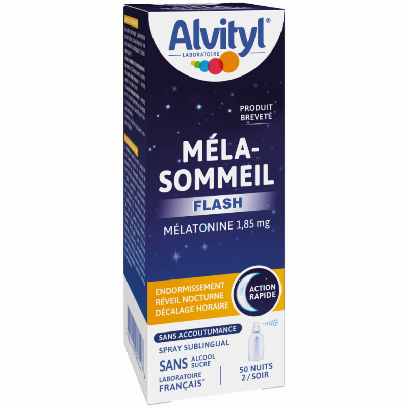 Alvityl Méla-Sommeil Flash spray sublingual 20ml