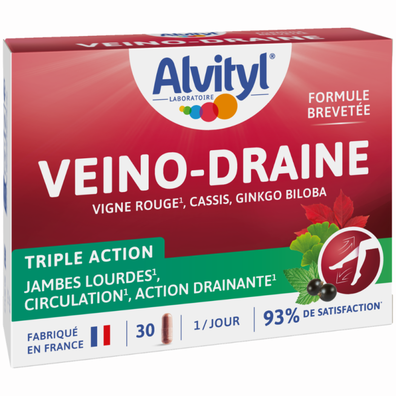 Alvityl Veino-Draine 30 Gélules