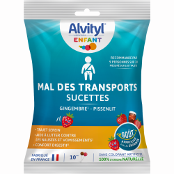 Urgo Alvityl Mal des Transports 10 sucettes