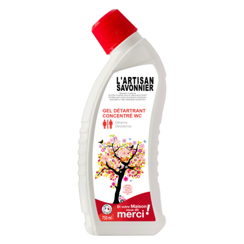 Gravier L'Artisan Savonnier Gel détartrant concentré 750ml