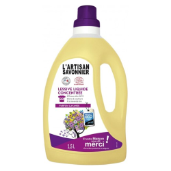 Gravier L'Artisan Savonnier Lessive Liquide Concentrée bio 1,5L