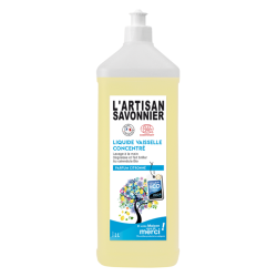 Gravier L'Artisan Savonnier Liquide Vaisselle Concentré citronné 1L