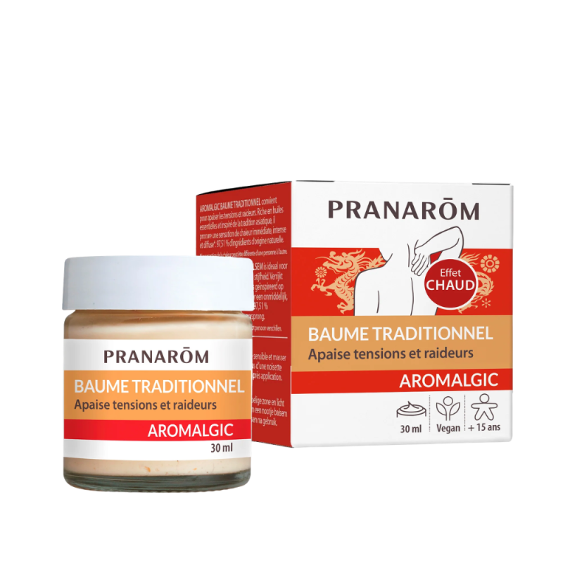 Pranarôm Aromalgic Baume traditionnel pour muscles 30ml