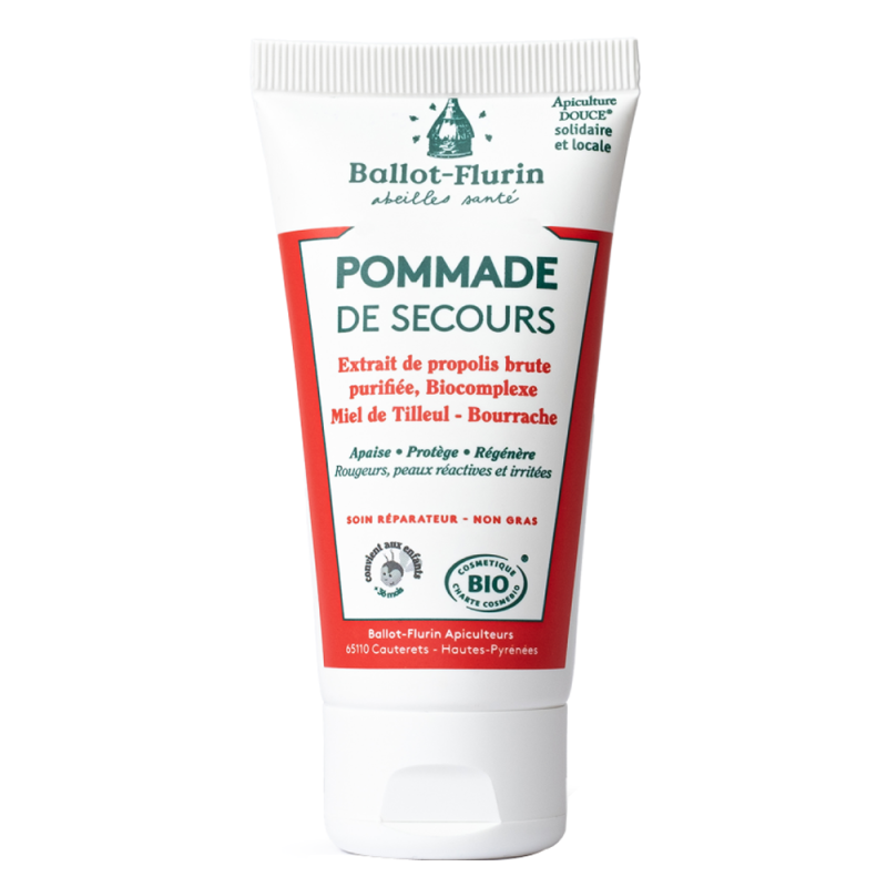 Ballot-Flurin Pommade de Secours bio 50ml