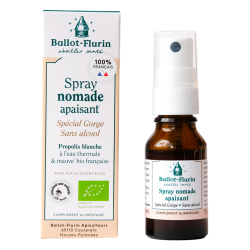 Ballot-Flurin Spray Nomade Apaisant Spécial gorge sans alcool 15ml