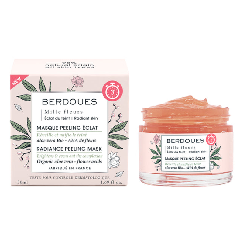 Berdoues Mille Fleurs Masque Peeling Éclat 50ml