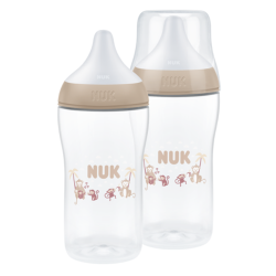 NUK Biberon Perfect Match singe 3m+ lot de 2x260ml