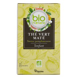 Vitavea BioNutrisanté Thé vert maté Tonifiant 20 sachets