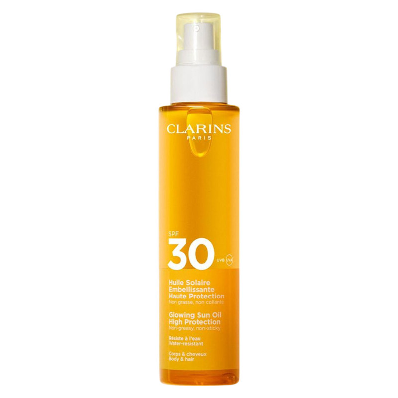 Clarins Huile solaire embellissante haute protection SPF30 - 150ml