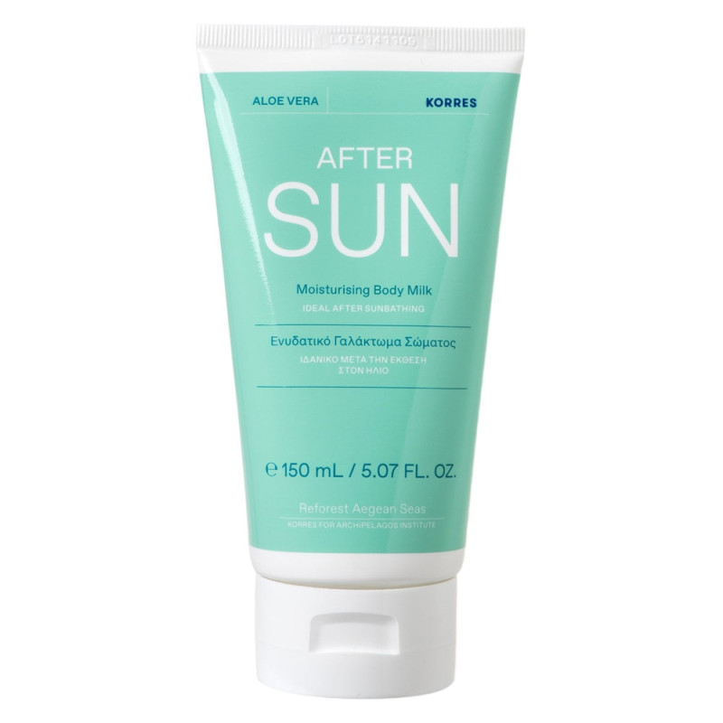 Korres Lait corps après-soleil aloe vera 150ml