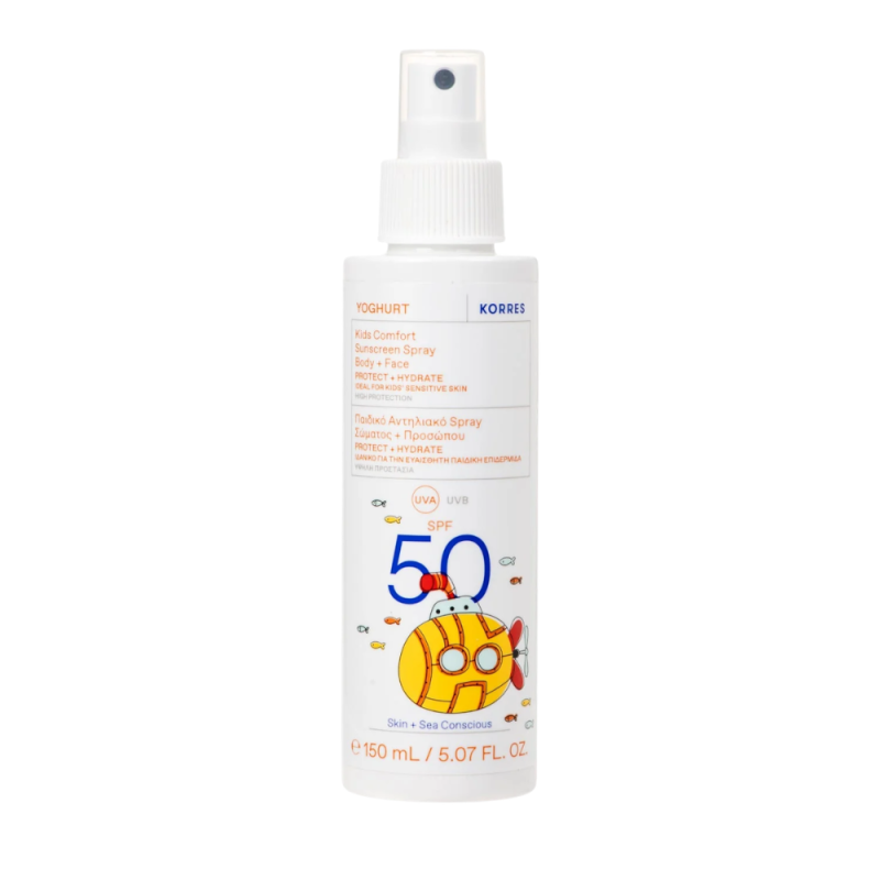 Korres Yoghurt Kids Sunscreen Spray SPF50 150ml