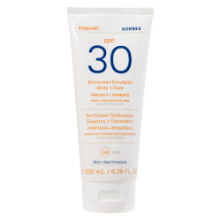 Korres Yoghurt Emulsion solaire corps et visage SPF30 - 200ml