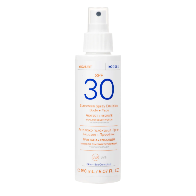 Korres Yoghurt Spray Solaire Corps + Visage150ml