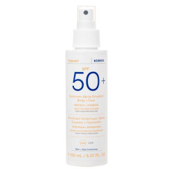 Korres Yoghurt Emulsion solaire spray corps et visage SPF50+ 150ml