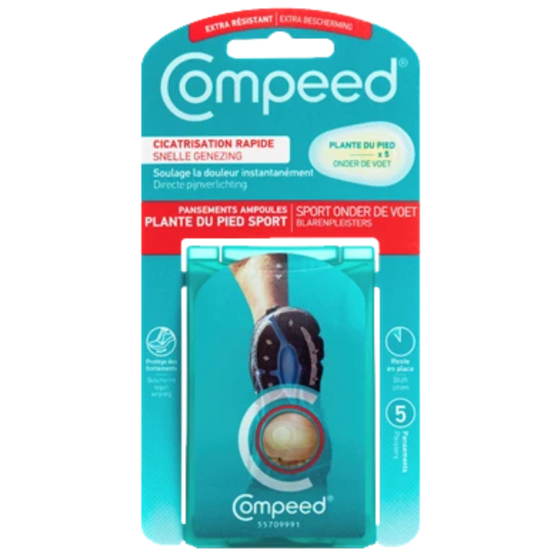Compeed Pansements Ampoules Plante du Pied x 5
