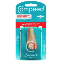 Compeed Pansement Ampoule Orteils 8 pansements