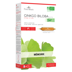 Flora natura Ginkgo Biloba bio 20 ampoules