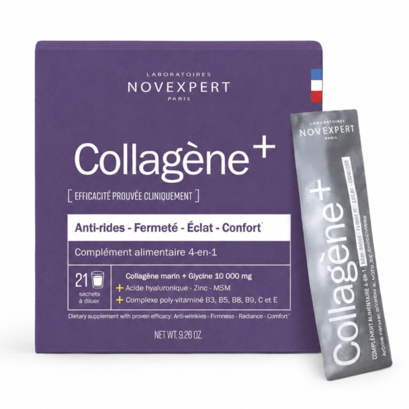 Novexpert Collagène+ Complément Alimentaire 21 sticks de 12,5g