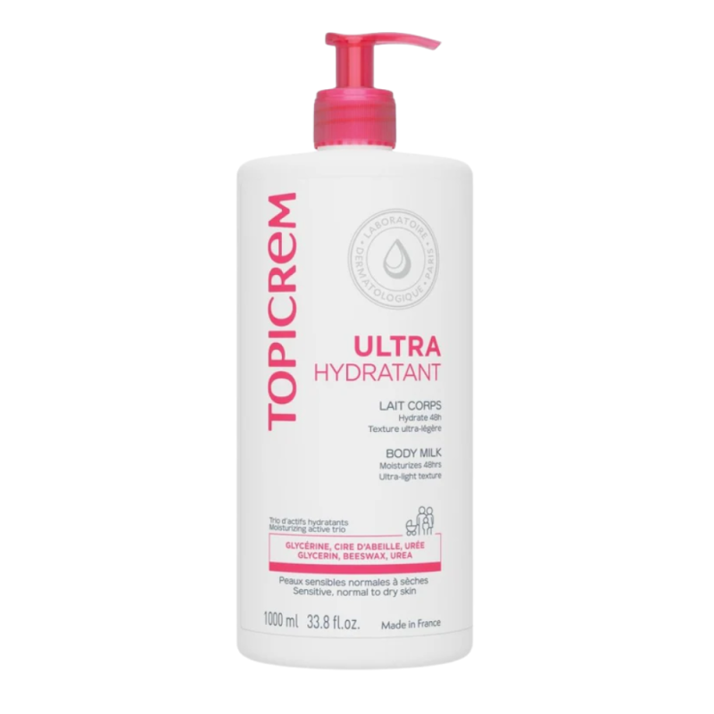 Topicrem Ultra-Hydratant Lait Corps 1L