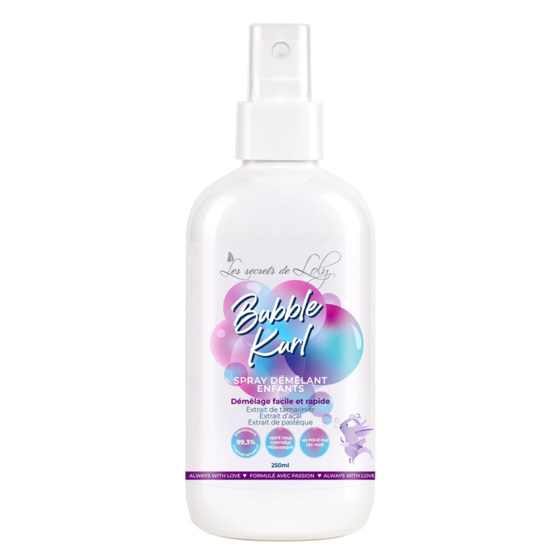 Les Secrets de Loly Bubble Kurl Spray démêlant enfants 250ml