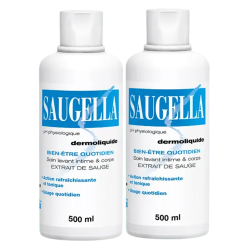 Saugella Dermoliquide lot de 2 x 500ml