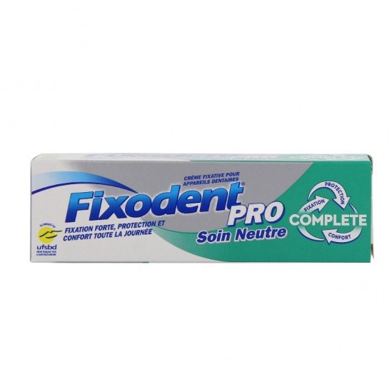 Fixodent pro soin neutre 40g