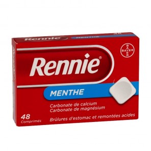 Rennie 48 comprimés menthe
