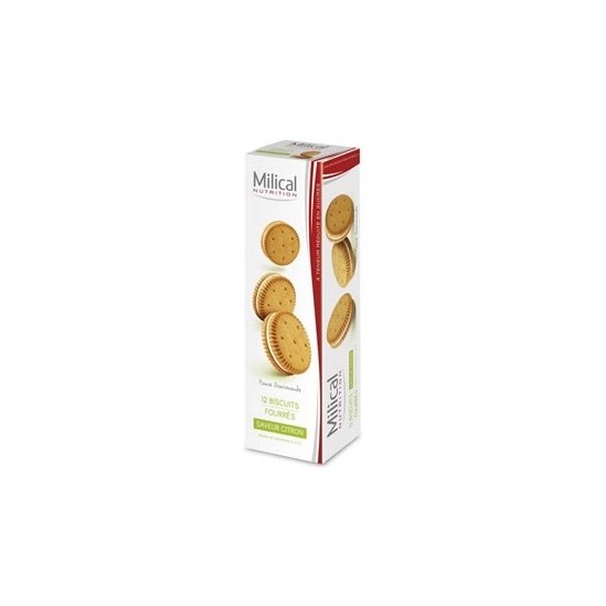 Milical nutrition saveur citron 12 biscuits