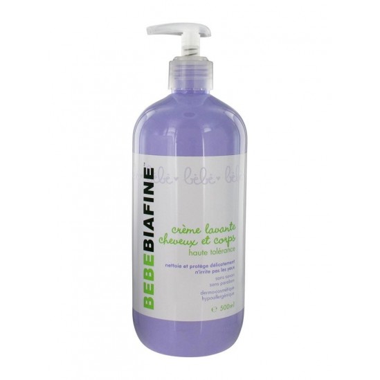 Bebebiafine Crème Lavante Corps et Cheveux 500 ml