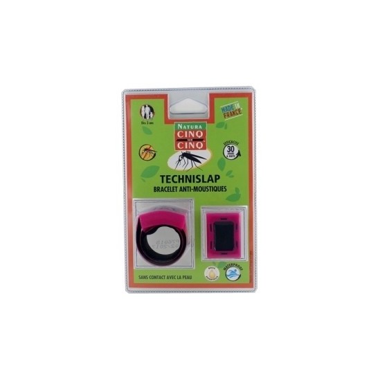 Cinq sur Cinq Bracelet Anti-Moustiques Rose  