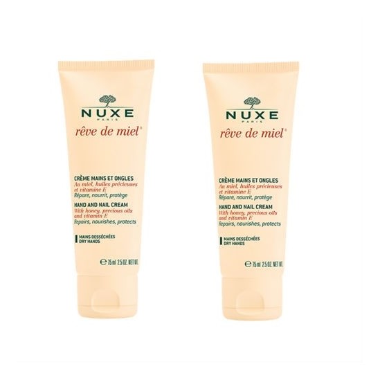 Nuxe Rêve de Miel Crèmes mains et ongles lot de 2 x 75ml