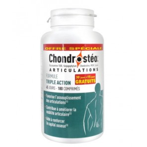 EA Pharma Chondrostéo Articulations Formule Triple Action 180 comprimés