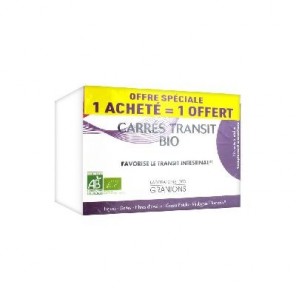 Granions Carrés Transit bio lot de 2 x 12 carrés à mâcher