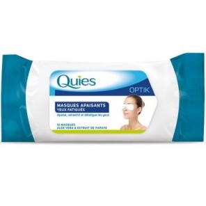QUIES Masques Apaisants Yeux Fatigués 10 masques