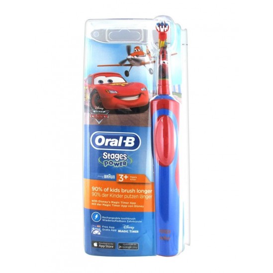 Oral-B Stages Power Brosse à dents electrique Cars enfants 3 ans et +