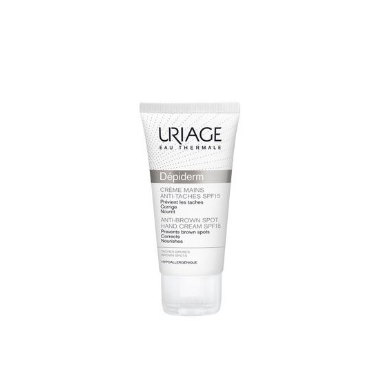 Uriage Dépiderm Crème mains anti-taches SPF15 - 50ml