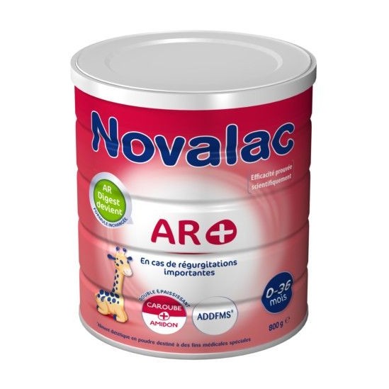 Novalac AR+ Lait 0-36 mois 800gr