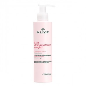 Nuxe Lait Démaquillant confort aux pétales de rose 200ML