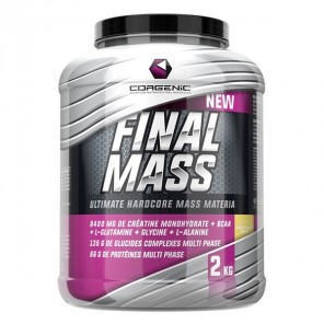Corgenic whey final mass chocolat 2kg
