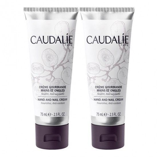 Caudalie Crème Gourmande mains et ongles lot de 2x75ml