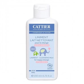 Cattier bébé liniment lait nettoyant 200ml