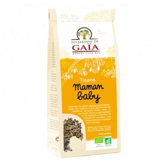 Les jardins de Gaïa tisane maman baby 200g